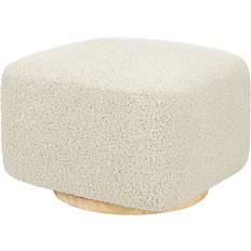 Gray Foot Stools Babyletto Kiwi Gliding Ottoman Teddy Foot Stool