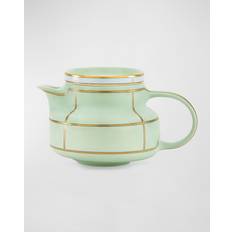 Verde Teiere Ginori 1735 Colonna Diva Teapot with Cover Teiera