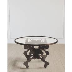 Glass Dining Tables WILLIAM D SCOTT Ink Blot Bronze Dining Table