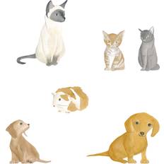 Veggdekor That's Mine Wallsticker Pets Multi