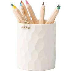 Beige Desktop Organizers Rixid Pen Holder for Desk,Makeup Brush