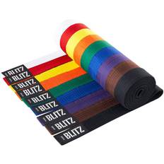 Blue, 320cm Plain Coloured Lightweight Belt Karate Taekwondo Judo