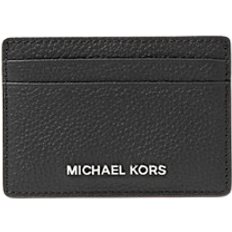 Michael Kors Korthållare Michael Kors Pebbled Leather Card Case - Black