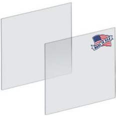 Acrylic Glass Azar Displays Plexiglass Acrylic Sheets Cut to Size, Clear Plastic Panels, Size: 20" x 20" x 3/16" Thick with Square Corners, 2-Pack, Gift Shop No Color 20x20