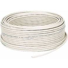 2 Pair 4 Core Round White CW1308 Telephone Cable 100 Meter
