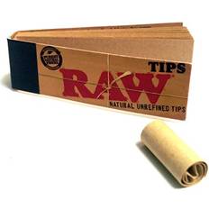 Rullpapper Raw 500 Rolling Papers Filtertips 10 Broschyrer Om 50