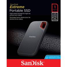 SanDisk Extreme Portable SSD 1 TB Up to 550 MB/s Read