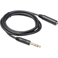 ChaoChuang Headphone Extension Cable TRS 1/4' Male to 1/4' Female Stereo New Electric Instrument Parts