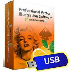 Office Software Zone Pro illustrator vector graphic design image drawing software editing program-usb