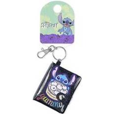 Disney Plånböcker & Nyckelhållare Disney Stitch Blue Mini Diary Nyckelring - Blå