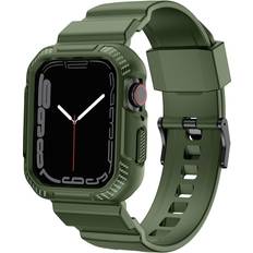 Plast Klockarmband MAULUND Plastic Strap & Cover for Apple Watch 42/44/SE/45mm