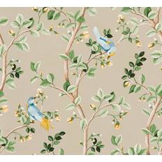 Coordonné Birds Prosperity NonWoven Wallpaper Papyrus Roll