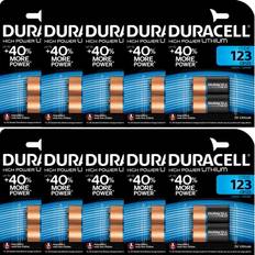 Duracell CR123 3 Volt Lithium Photo Battery 123, CR123A DL123A 10 x 2 Pack 20 batteries