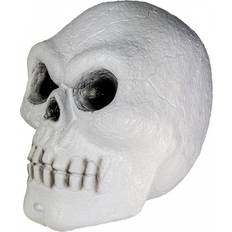 Halloween Skeletons Horror-Shop Riesiger Leuchtender Totenschädel mit Sound 30cm als Halloween Deko