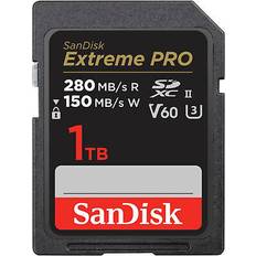 SanDisk 1TB Extreme PRO UHS-II V60 SDXC Memory Card