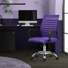 ML Design Ergonomic Purple Office Chair 99cm