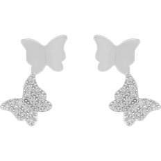 Snö of Sweden Silverpläterad Örhängen Snö of Sweden Örhängen Vega Short Ear Silver ONE