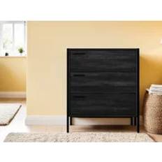 LPD Hoxton Black Chest of Drawer