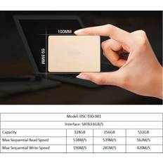 OSCOO Oscoo 2.5 “sataiii ssd 500gb 240gb 120gb 480gb 960gb 1tb ssd harddisk disk disk fast stat disker turnuskandidat ssd 128gb 256gb