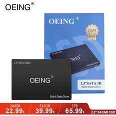 OEING Oeing ssd 1tb 120gb 240 gb 128gb 256gb 480gb 512gb 500gb 2tb hdd 2.5 & #39 ;& #39 ; sata 3 fast stat-stasjon harddisk til bærbar pc
