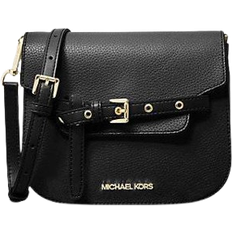 Small leather crossbody bag Michael Kors Emilia Small Leather Crossbody Bag - Black