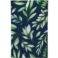 Kitchen Towels on sale Warren Reed Watercolor Leaves Tea Kitchen Towel Green
