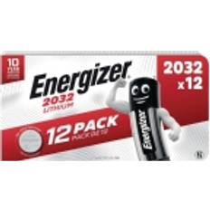 Energizer Lithium CR2032 Knapcellebatterier 12 Stk