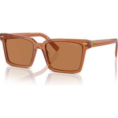 Miu Miu Unisex Solbriller Miu Miu Solbriller - Firkantede Orange