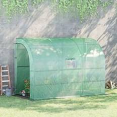 Greenhouses OutSunny Outdoor Walk-In Greenhouse Green