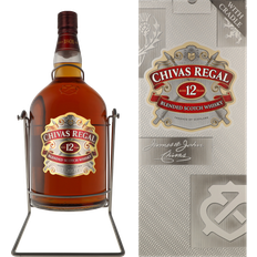 Chivas Regal 12 Year Old Blended Scotch Whisky With Cradle, 4.5 L 70cl