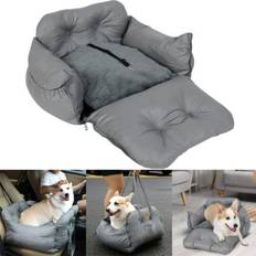 Pets Bingopaw Premium dog booster seat pet car seat travel bed warm cuddler calming