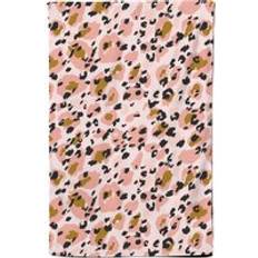 Pink Kitchen Towels Warren Reed Hand Drawn Leopard Tea Kitchen Towel Pink