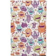 Purple Kitchen Towels Warren Reed Playful Halloween Monsters Tea Kitchen Towel Purple