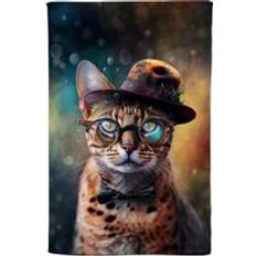 Kitchen Towels on sale Warren Reed Cat Face With Splashart Tea Kitchen Towel Multicolour