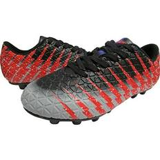 Football Shoes Vizari Vizari Bolt Little Kid FG Cleats Black/Red/Silver