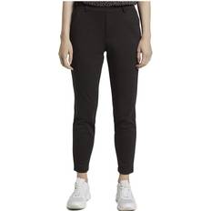 Constructed Knitted Pants - Black