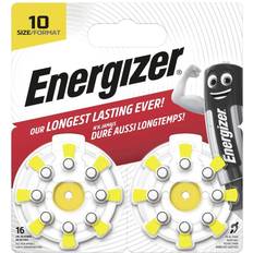 Energizer Batterier - Hörapparatsbatteri Batterier & Laddbart Energizer Size 10 16-pack