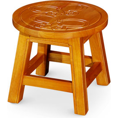 Brown Foot Stools Winston Porter Shyloe Foot Stool