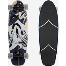Black Longboards OXELO 33 Inch Longboard Surfskate Cruising Natura Blue