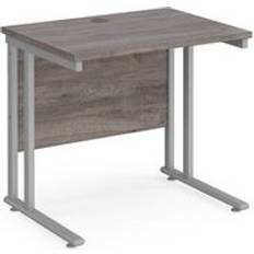 Silver/Chrome Writing Desks Maestro Maestro 25 straight cantilever Writing Desk