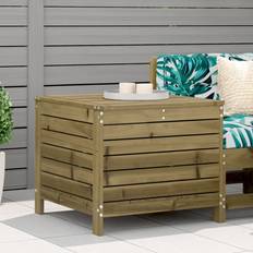 Legno Sgabelli da Esterno vidaXL Poggiapiedi da Giardino 62x63.5x53.5 cm Legno Impregnato di Pinocod MXL 91429