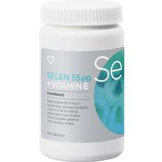 Hjärtats Selen + Vitamin E Tablett 100 st