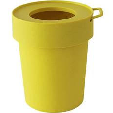 Cleaning Equipment & Cleaning Agents Symple Stuff Suzan Waste Bin yellow 24.0