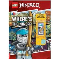 Ninjago böcker LEGO NINJAGO: Wheres the Ninja A Search and Find Adventure (with Zane minifigure)
