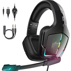 CHRONUS BOUTIQUE Chronus Gaming Headset, Cool LED Light