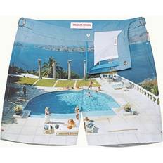 Bulldog Pacifico Photographic Print Mid-Length Swim Shorts Woven In France PACIFICO