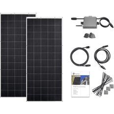 Solarmodule OSNATECH Mini-PV-Set 600 "Balkonkraftwerk" FLEX STANDARD 310W-2-Complete Balkon-Solaranlage