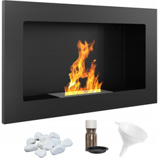 Kratki Wall Mounted Bioethanol Fireplace GOLF TÃV Set