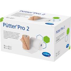 Första hjälpen Hartmann Kompressionssystem PütterPro 2-lagers Osterilt 10cmx8.2m