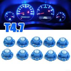 UHUSE 10x Blue T4.7 Bulbs Instrument Panel Light Dash